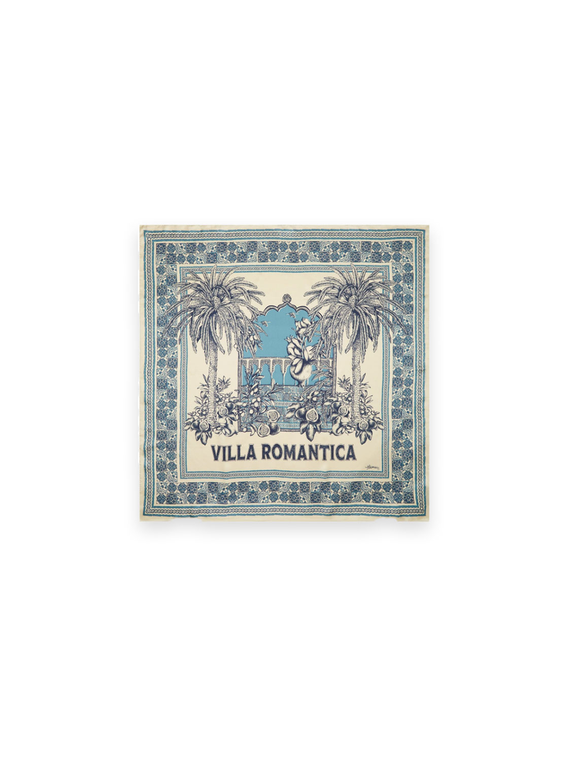 Villa Romantica – Silk scarf