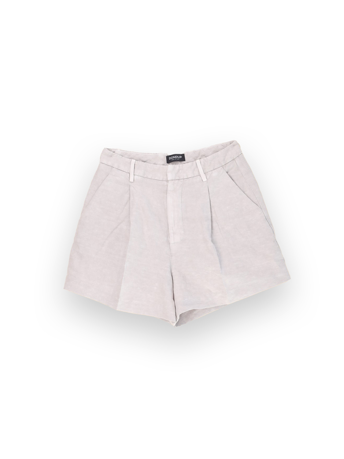 Shorts aus Baumwoll-Leinen-Mix  