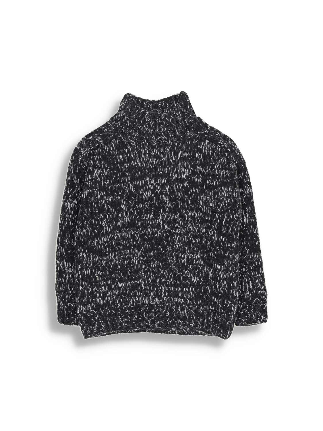 Iris von Arnim Veit - Milled sweater made of cashmere and silk black S/M