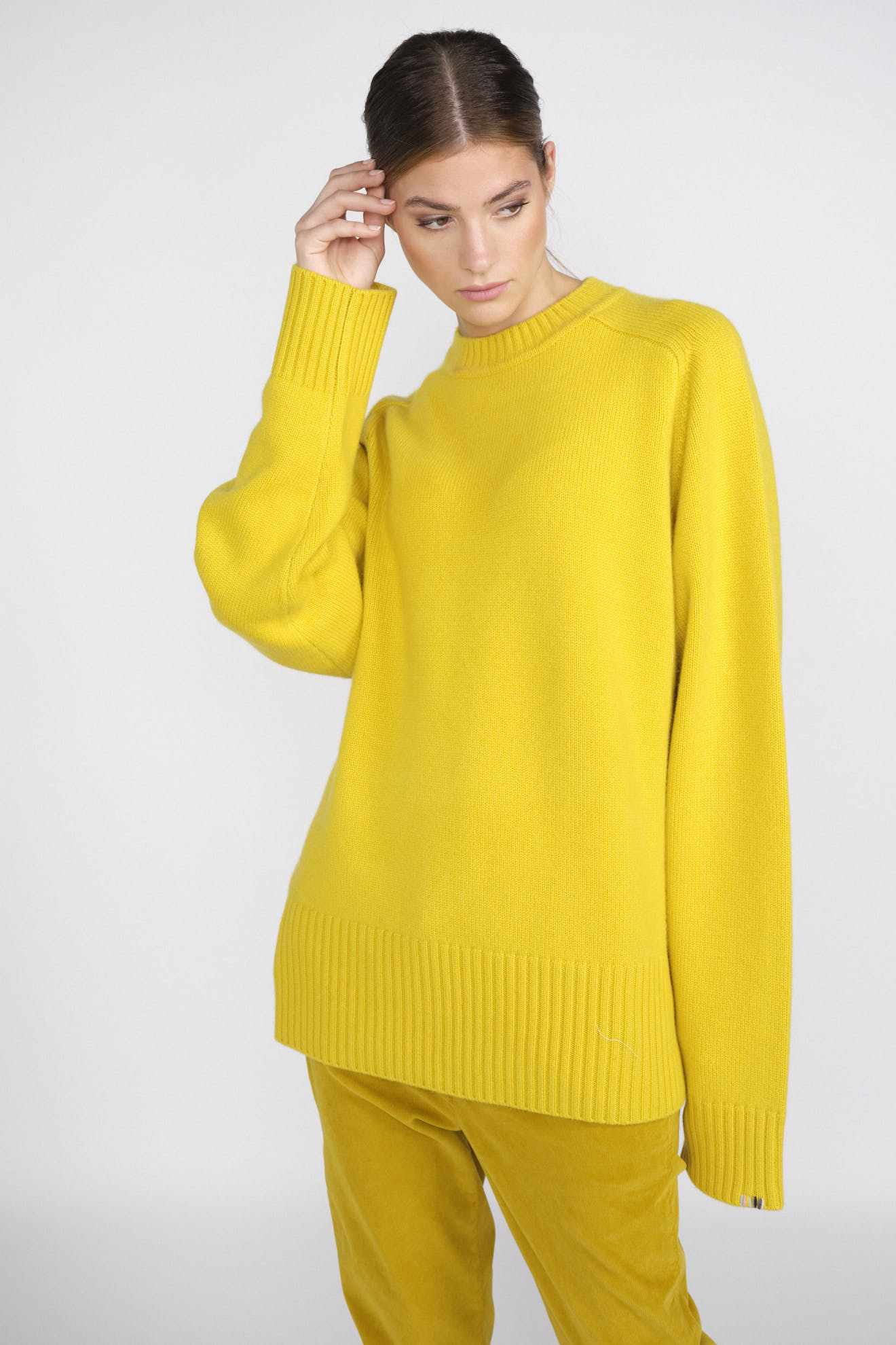 Extreme Cashmere Maman à tricoter jaune