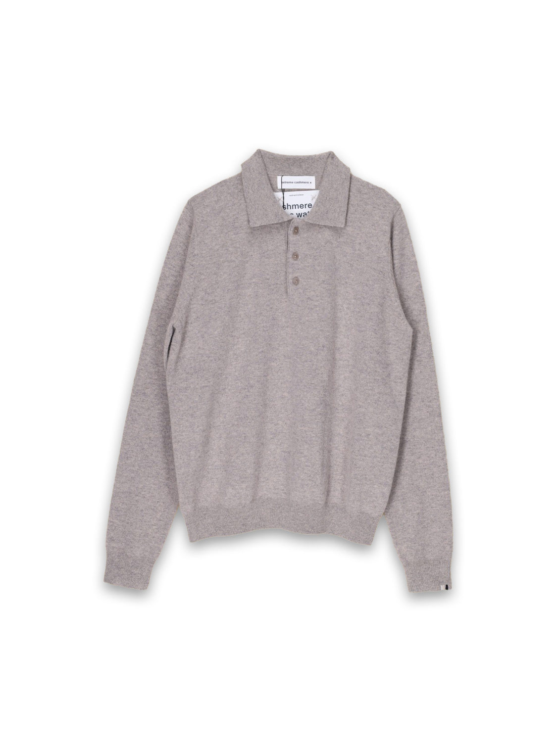 Extreme Cashmere Be Fore – Cashmere Pullover mit Kragen 	  beige Talla única