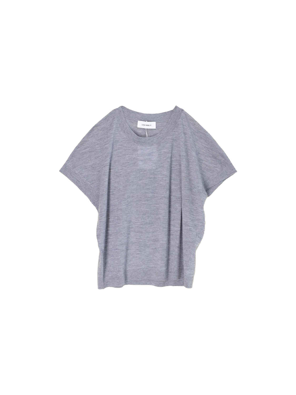 Lisa Yang Marielle T-shirt made of cashmere   grey 36