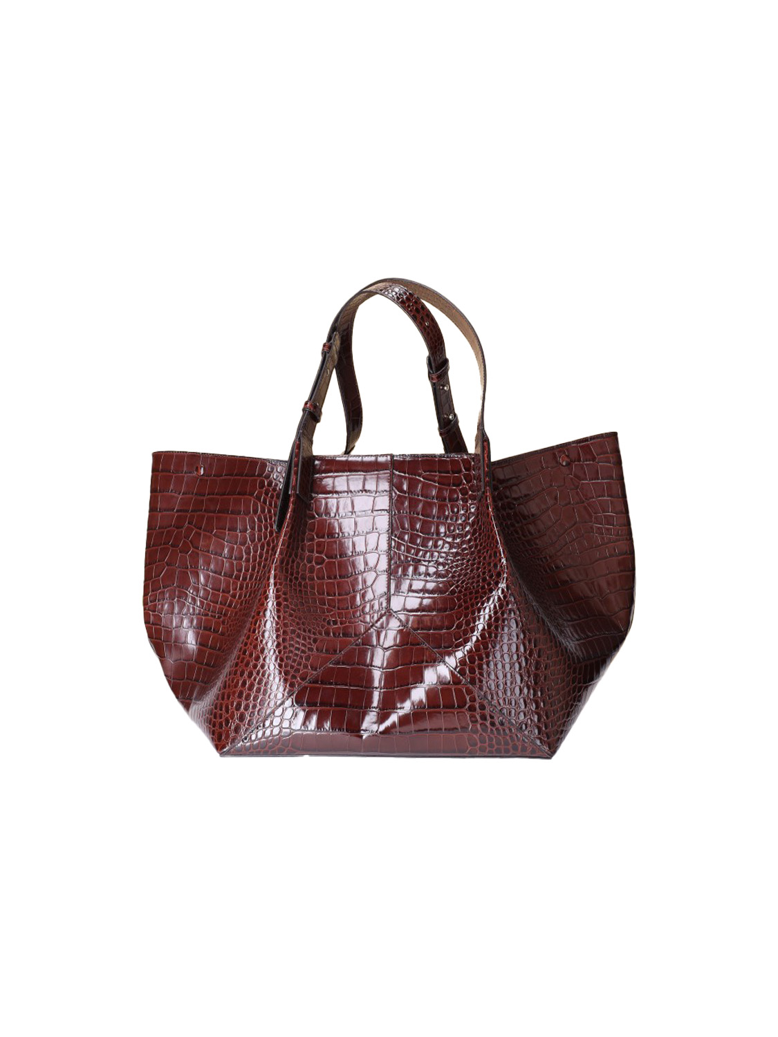 The W11 Tote – Large tote bag with crocodile design 