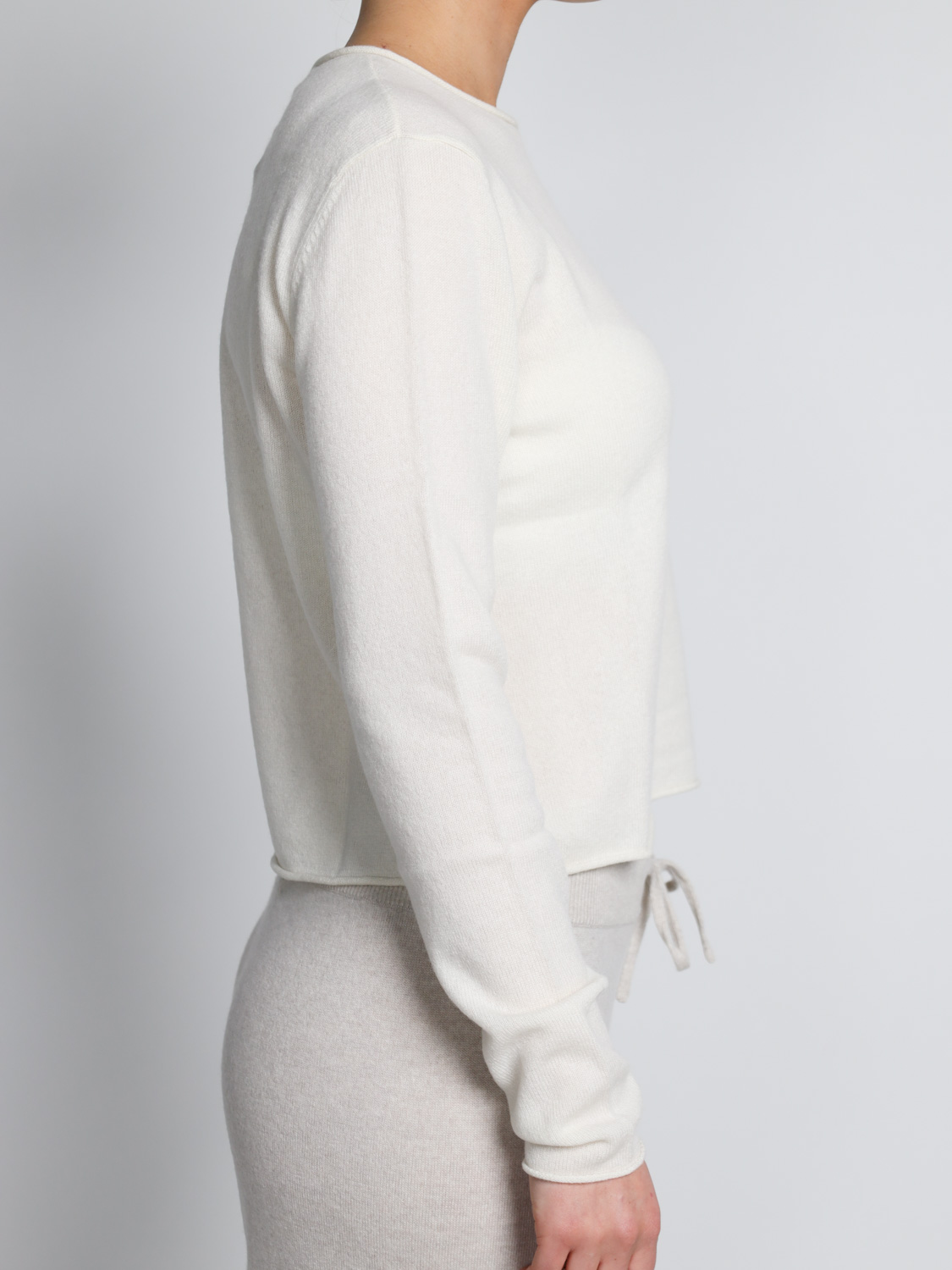 Lisa Yang Ida – shirt made of cashmere creme S/M Lisa Yang Ida – shirt made of cashmere creme S/M