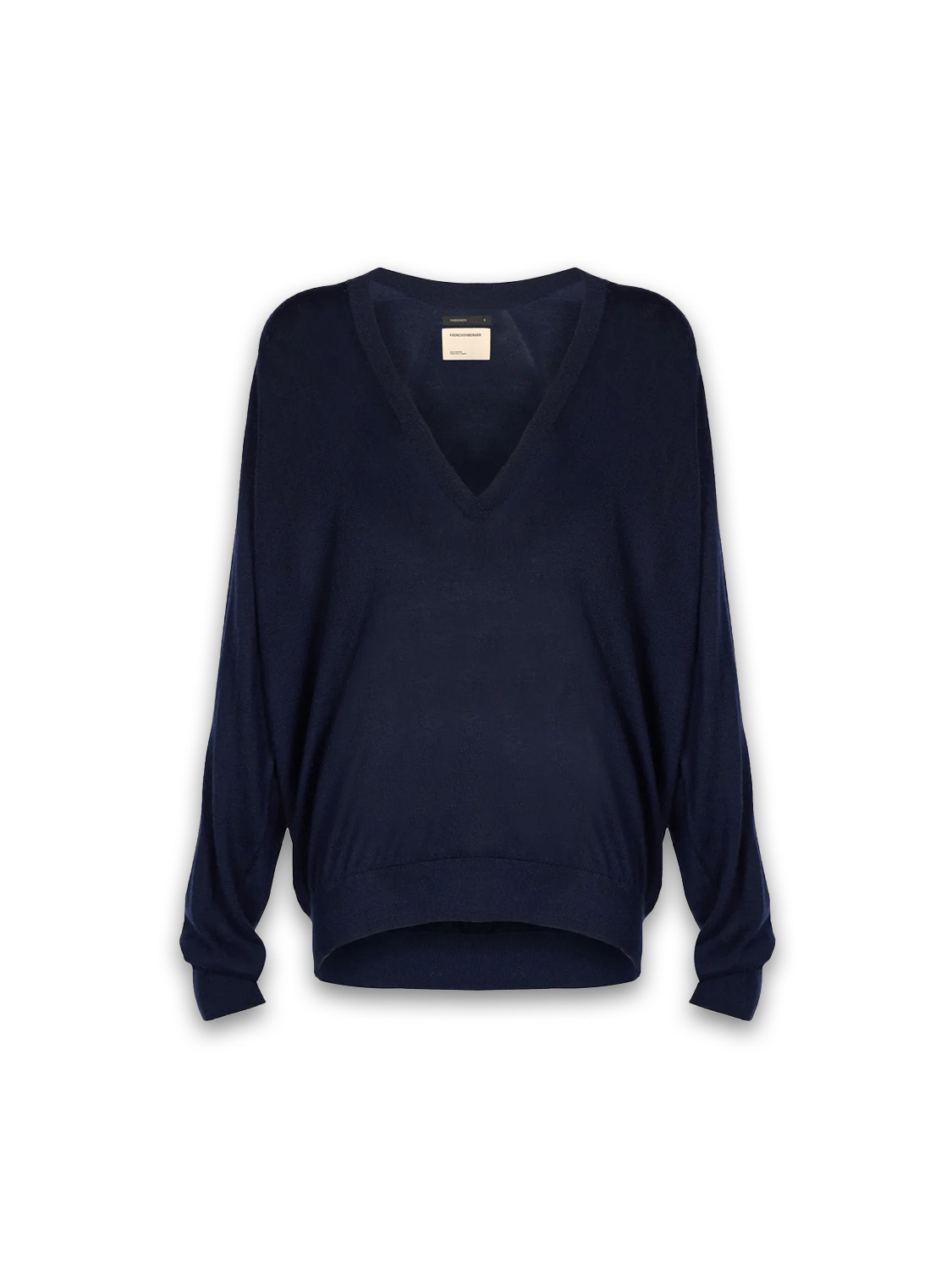 Frenckenberger Johnny - V-neck sweater  navy XS