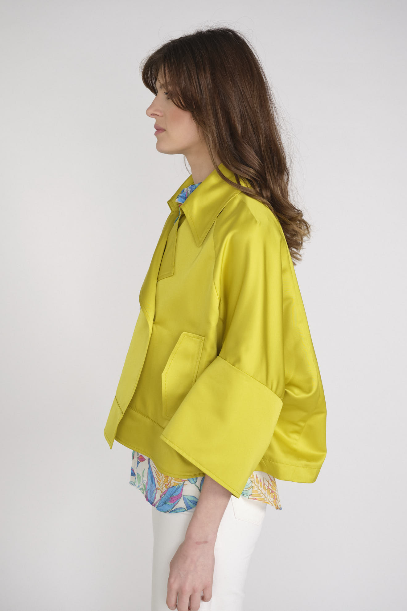 Ahirain Cape Jacket - Loose fit jacket with deep set sleeves | loui.rocks