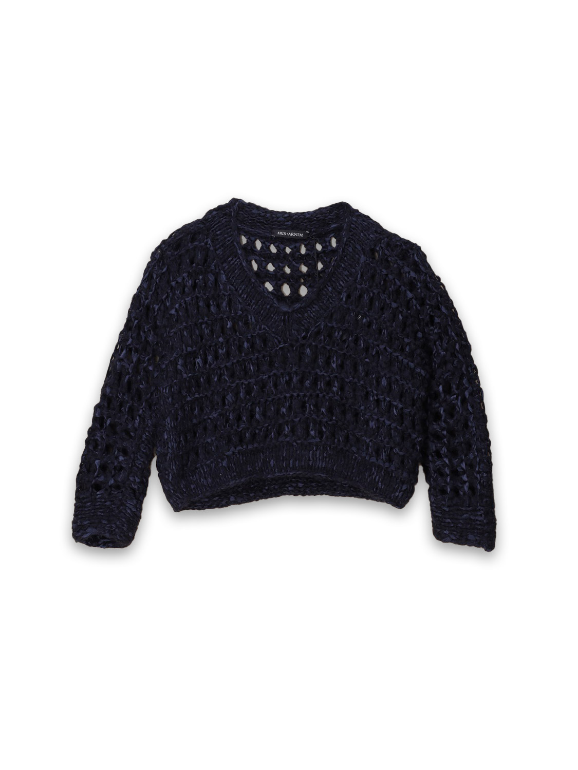 Iris von Arnim Adela - Strickpullover aus Kaschmir-Seiden-Mix  navy XS/S
