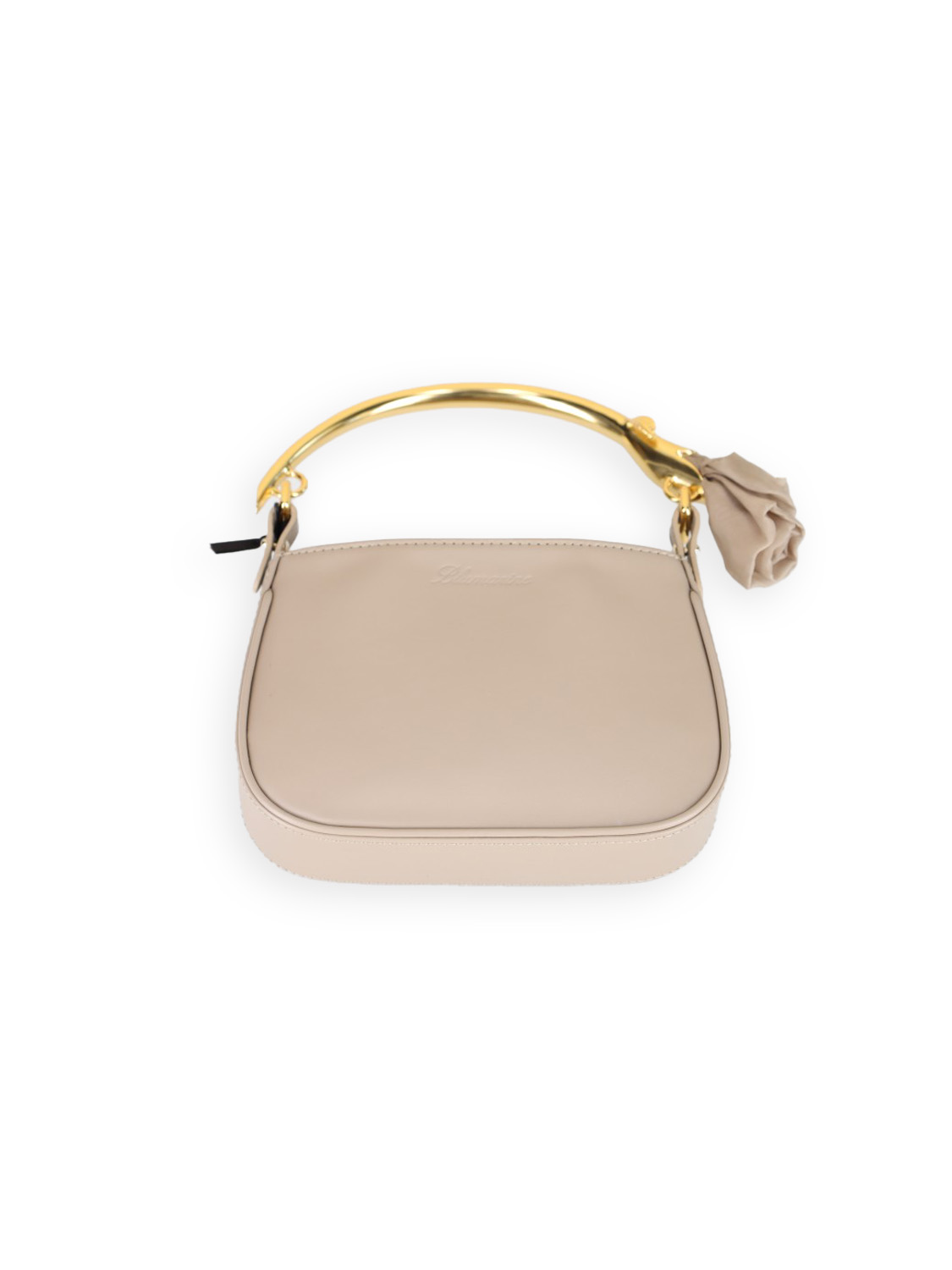 Blumarine Handbag with golden handle  beige One Size