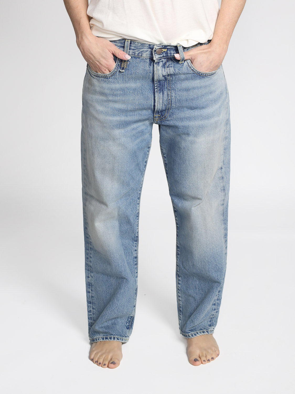 R13 BF Jean - Jeans aus Baumwolle blau 27