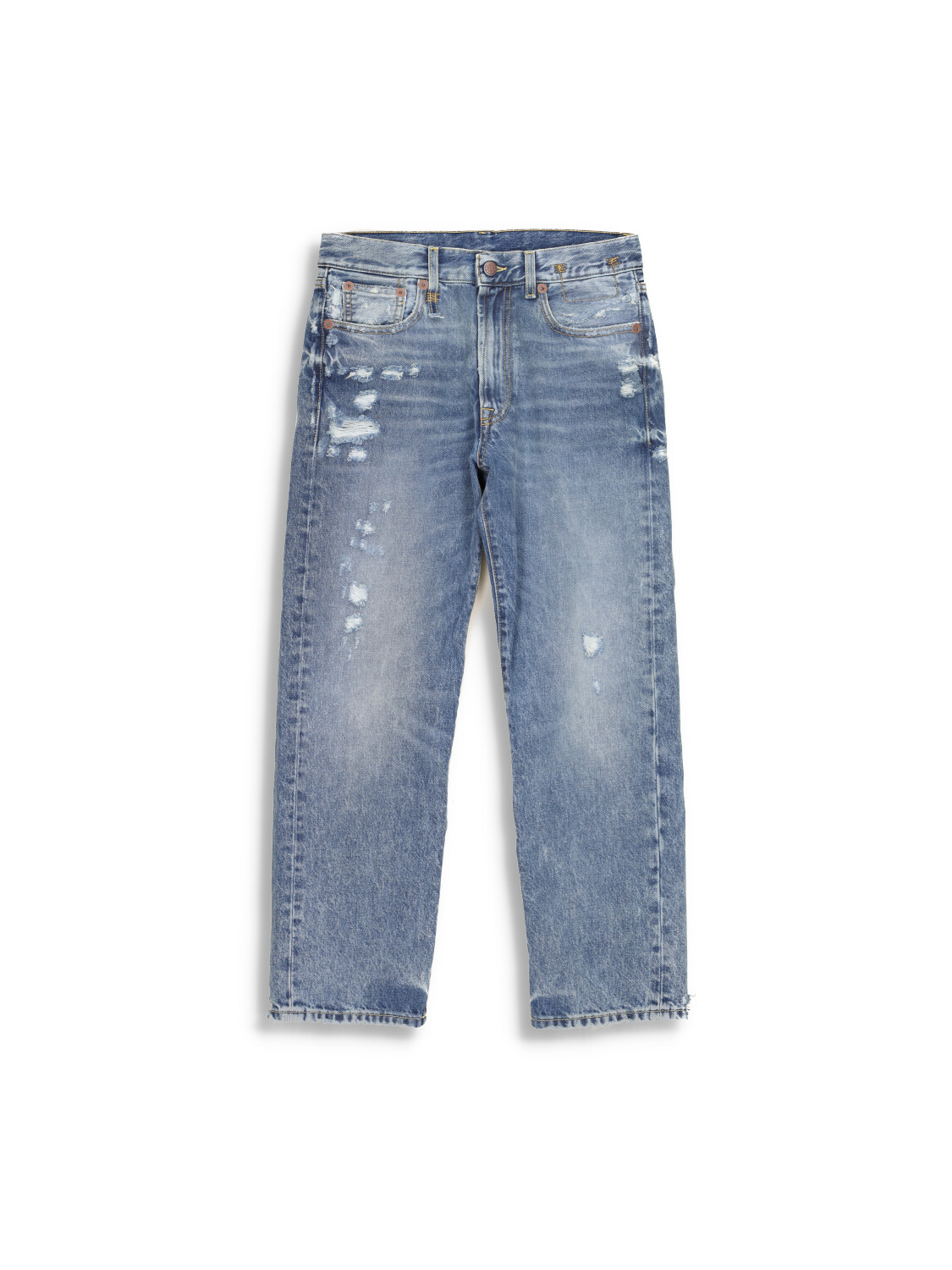 R13 R13 Boyfriend Jeans im Used  Look    blau 25