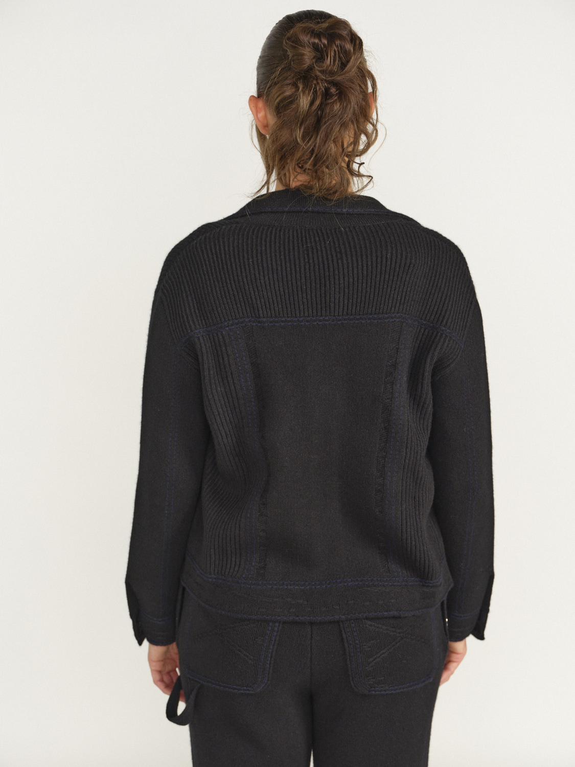 Barrie Barrie - Veste en tricot - en cachemire   noir S
