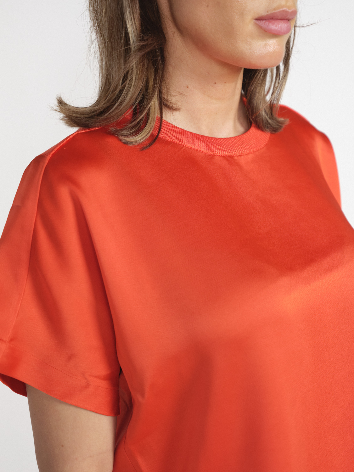 Simkhai Addy - T-shirt con retro in maglia   rosso M