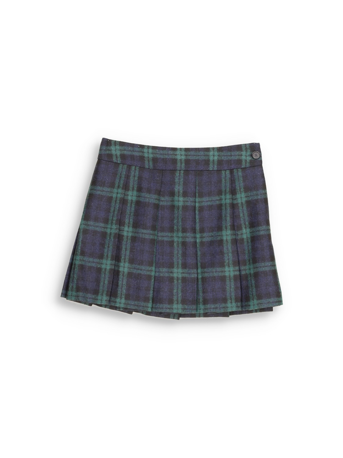 Mini skirt with checked pattern 