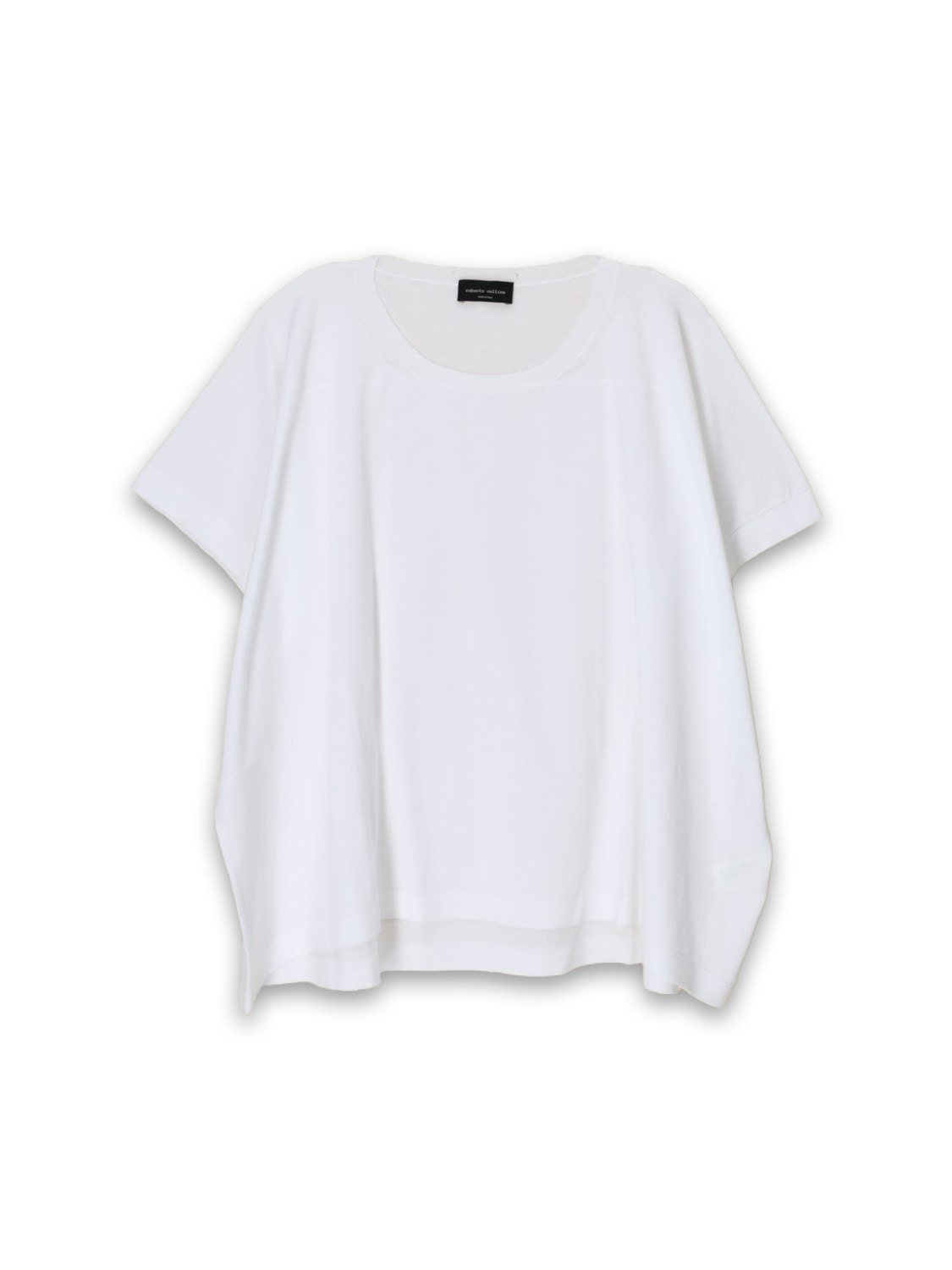 Oversized Feinstrick-Shirt aus Baumwolle   