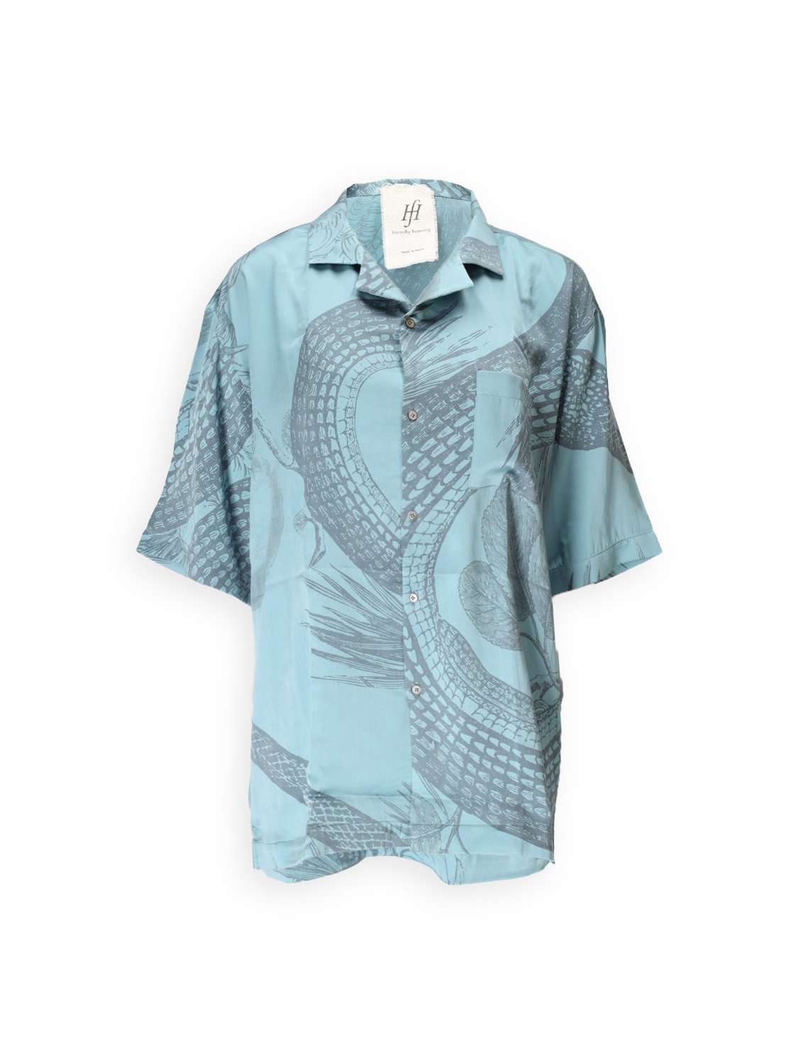 Chemise Grow – silk shirt with a heavenly pattern 