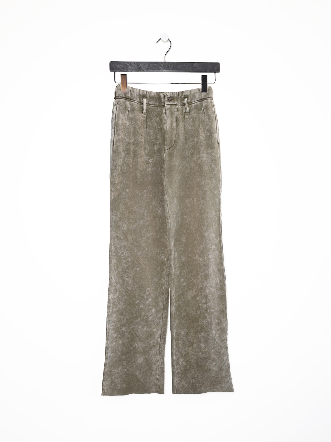 Double Pleat – Trousers in a washed look