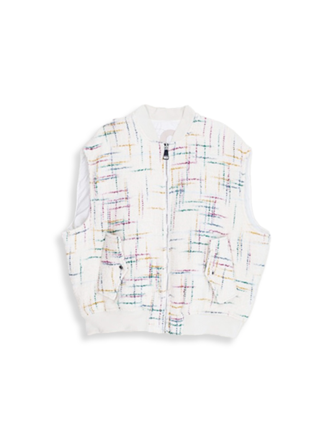 Oversized Bomber Vest 