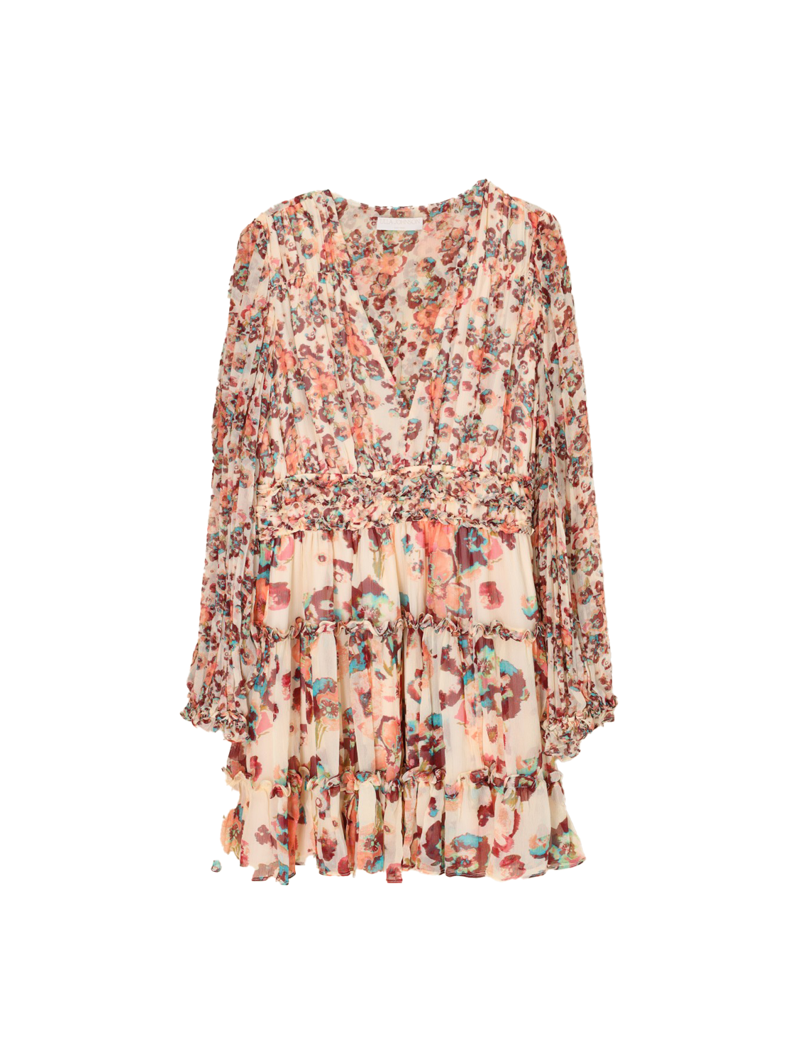 Ulla Johnson Lya Kleid mit Blumen – Print  mehrfarbig 40