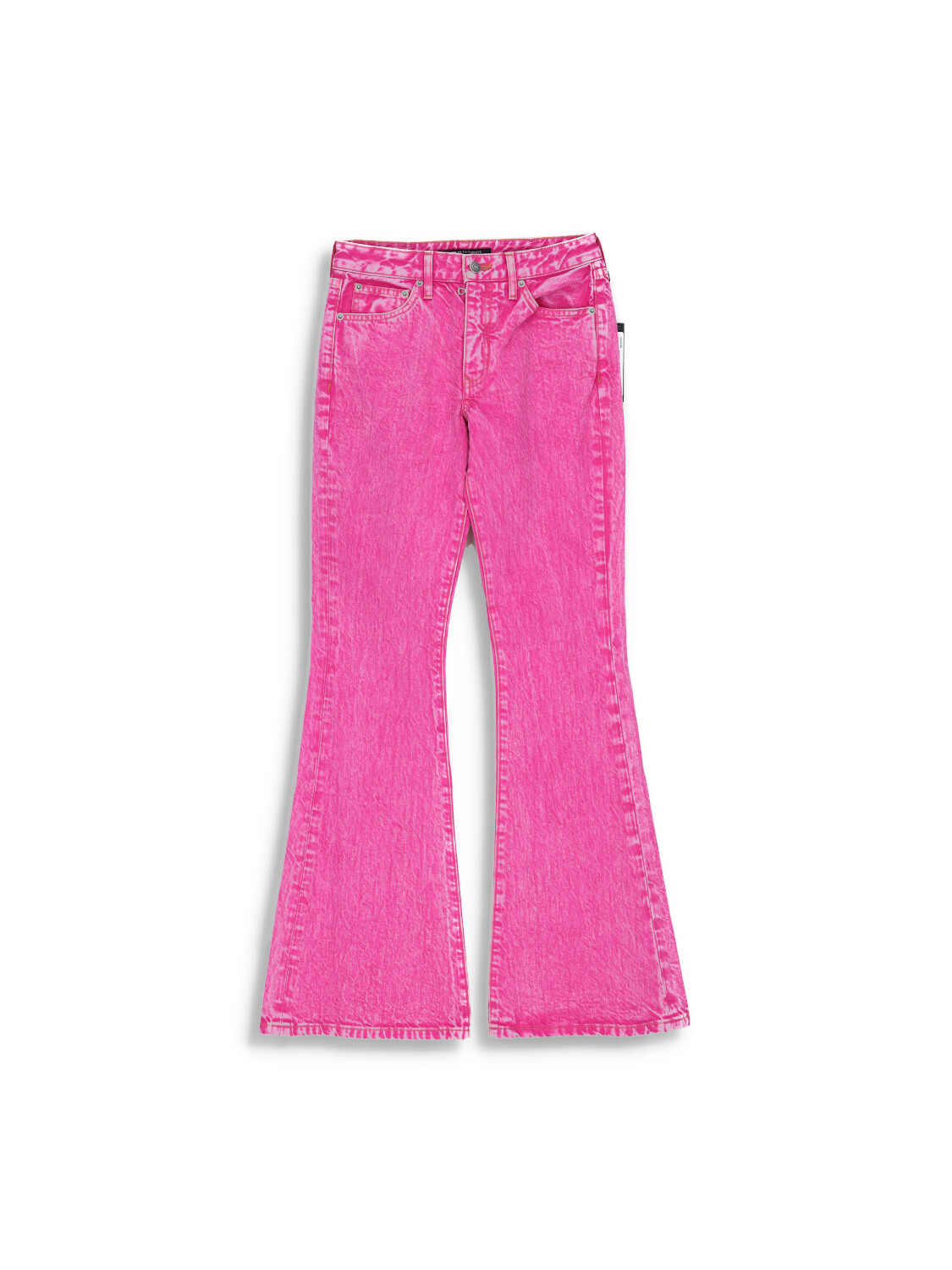 Cout De La Liberte Britney - Pantalon en jean délavé à la batte orange 25