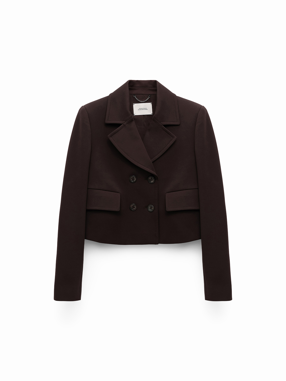 Dorothee Schumacher Emotional Essence - Verkürzter Blazer  braun 40