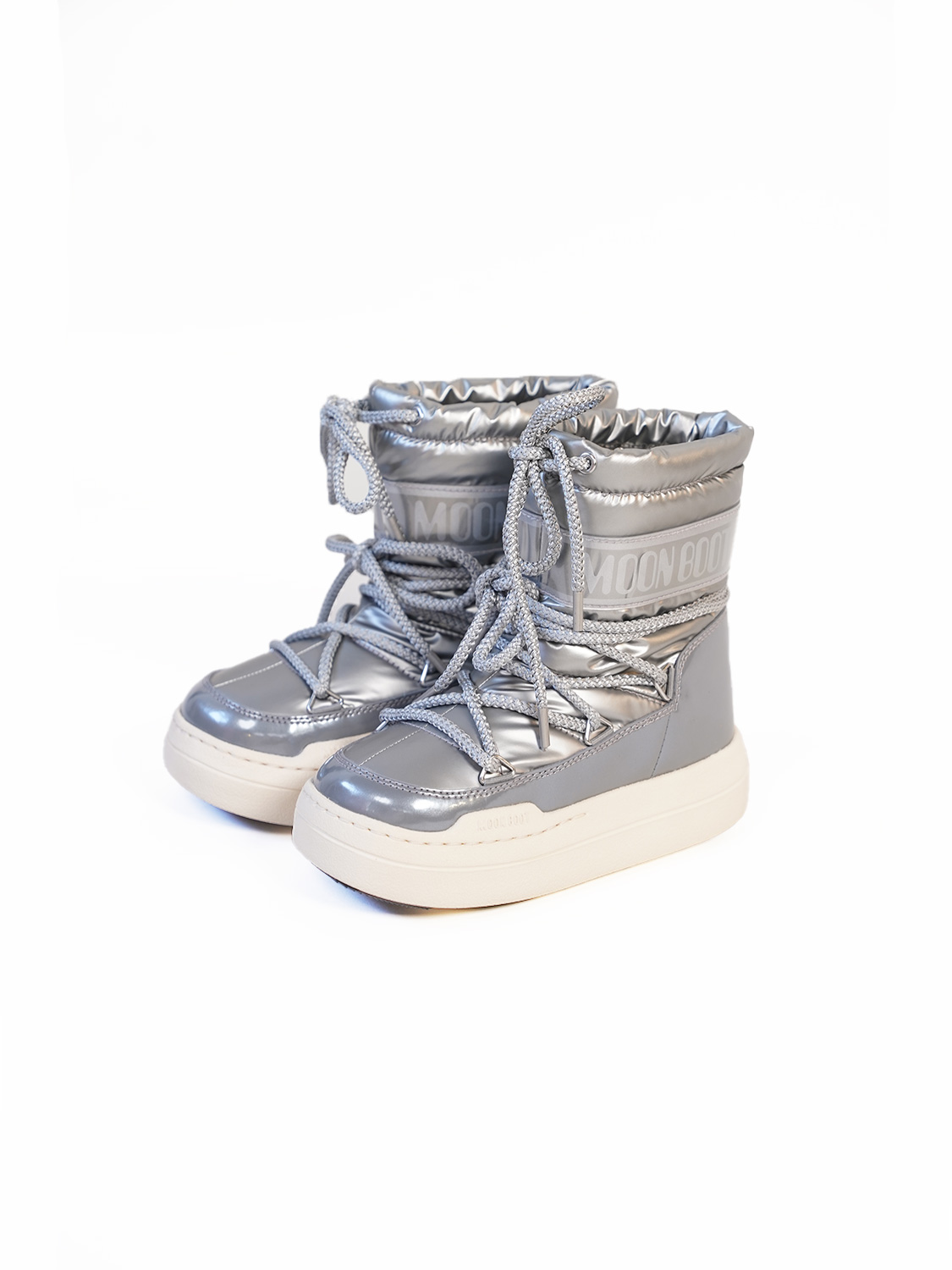 Moon Boot`s MB JR Park silber 31