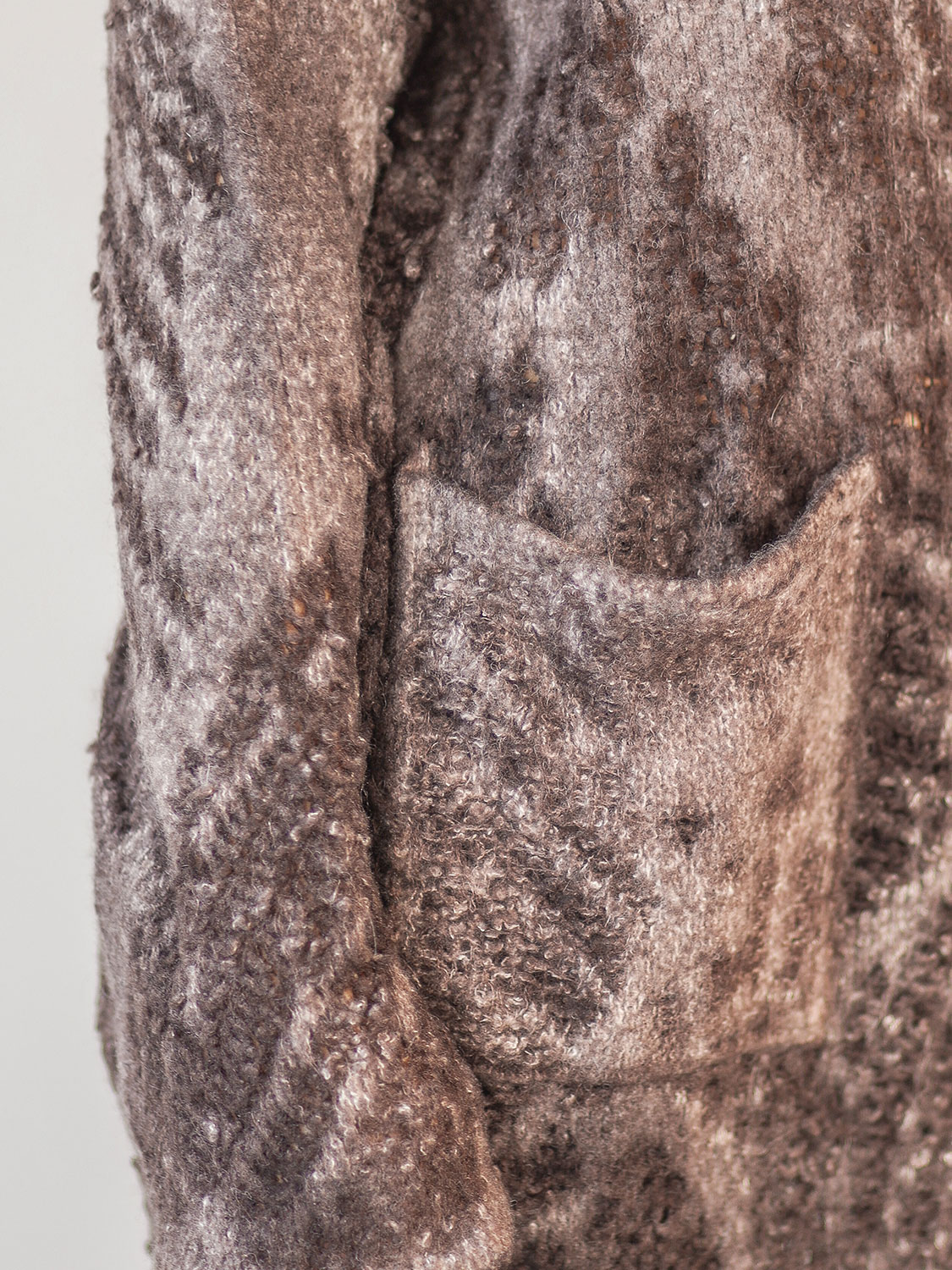 Avant Toi Lange Strickjacke aus Cashmere-Mix braun S Avant Toi Lange Strickjacke aus Cashmere-Mix braun S