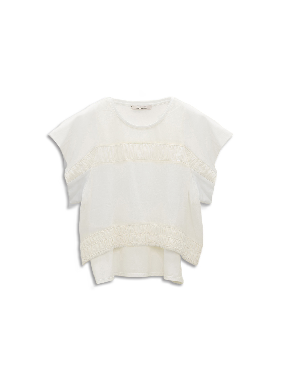Cool Softness Shirt – Top mit Smok- Details