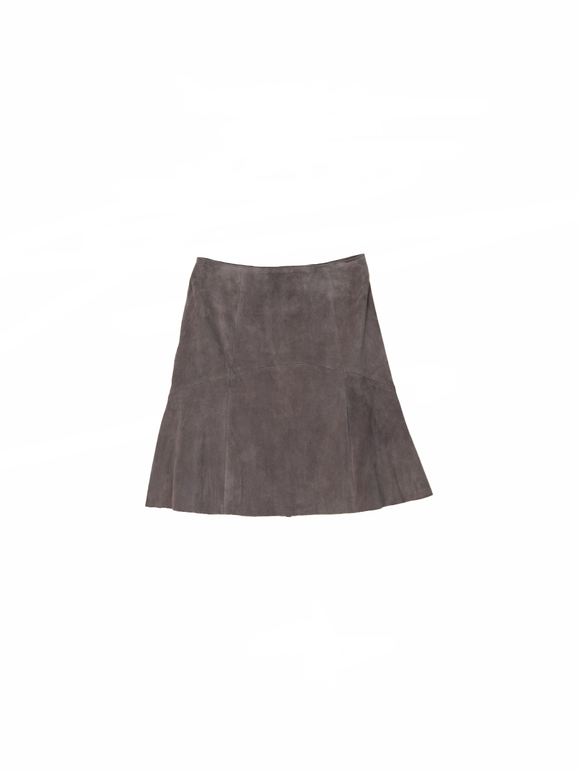 jitrois Olivia - Rock aus Veloursleder 36 bordeaux