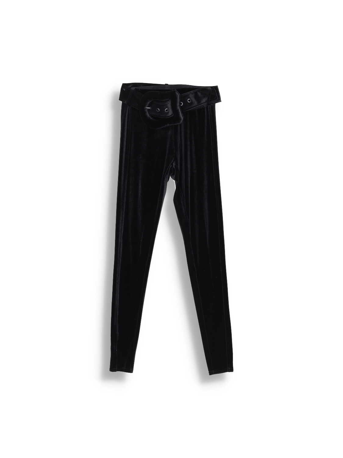 Girls black velvet pants sale