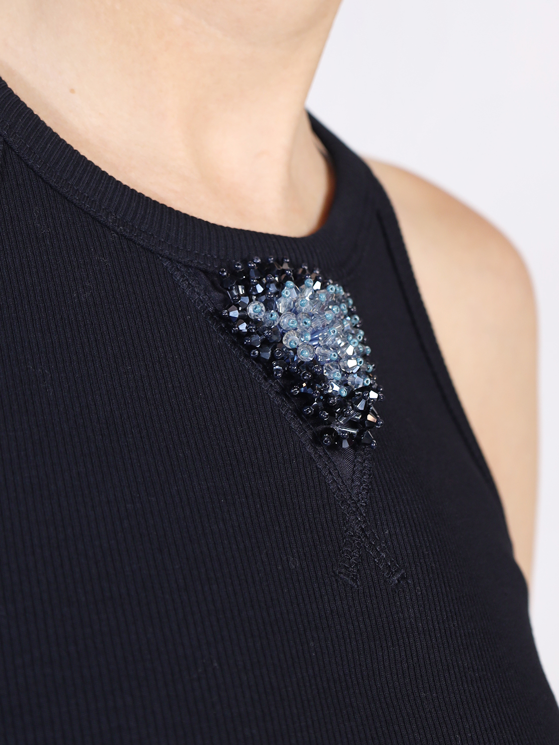 Dorothee Schumacher Rib Romantic – Ripptop navy XS