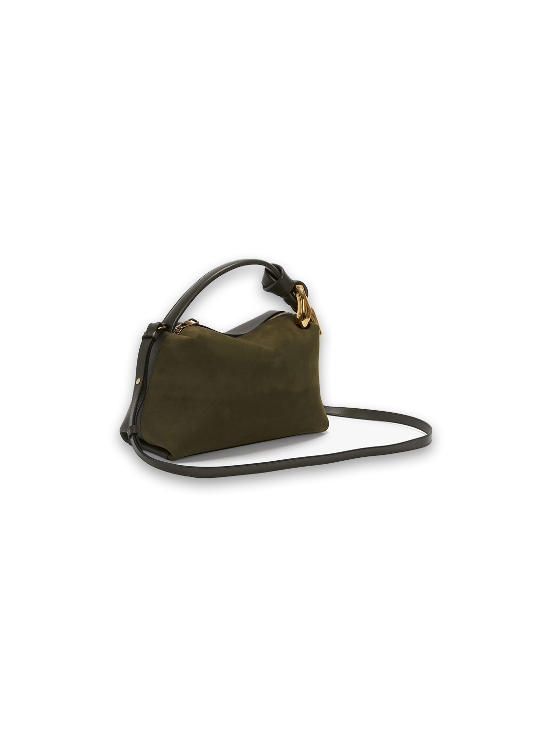 JW Anderson Croner Bag - Crossbody bag made of leather  khaki One Size
