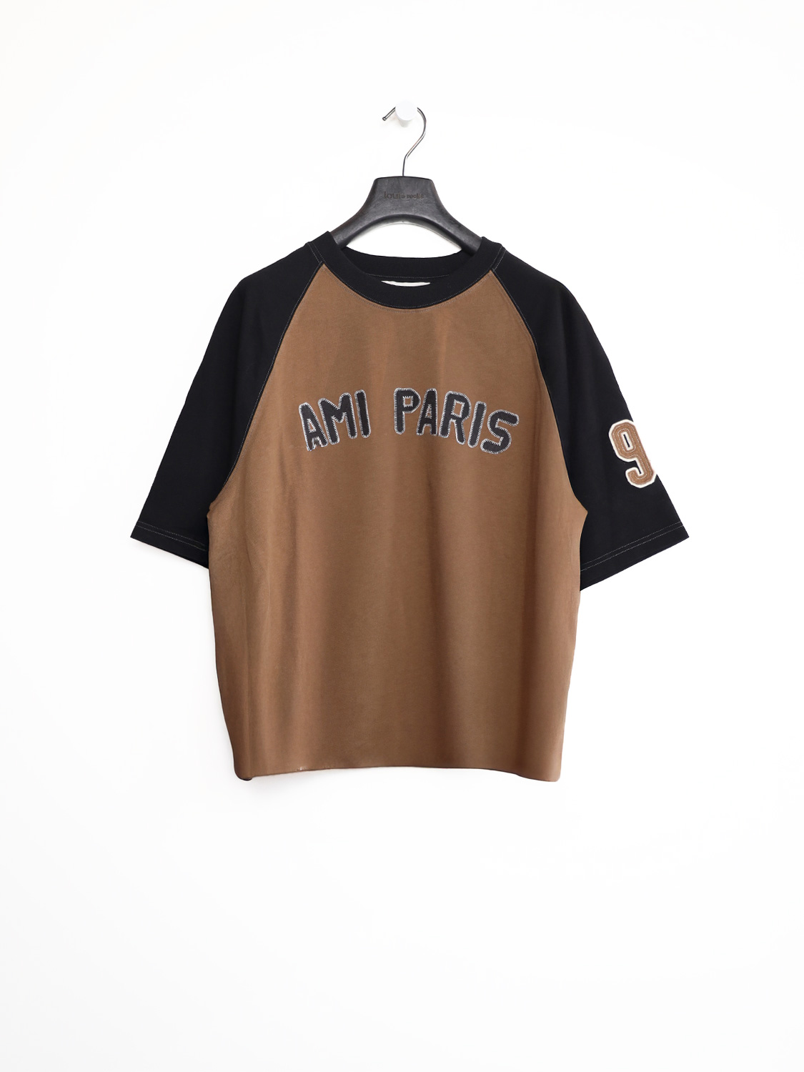 Shirt with embroidered logo