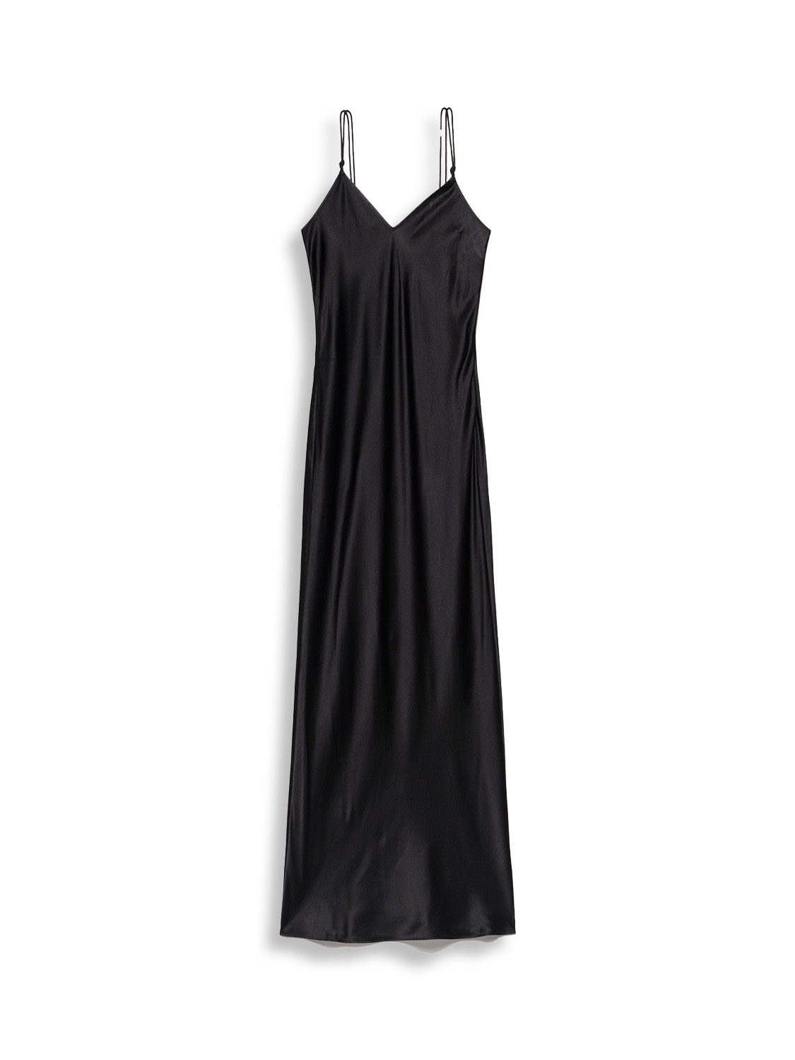 V-Neck Cami - Midi Dress made of silk