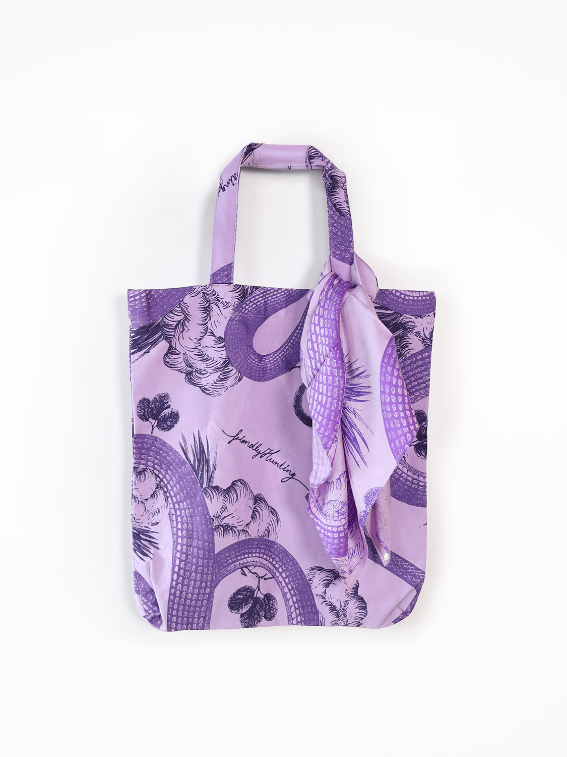 Anniversary set - bag with decorative silk ribbon
