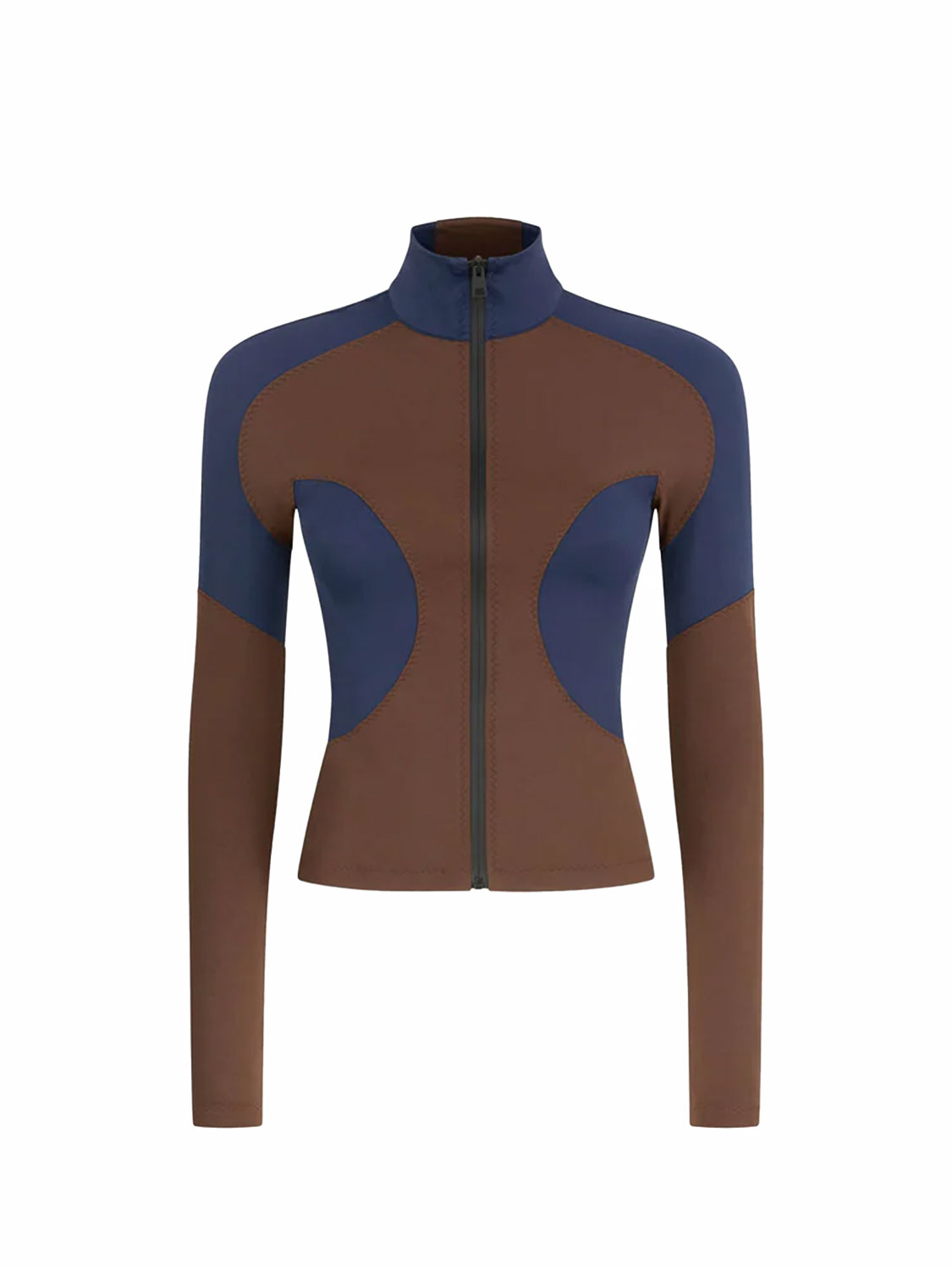 Cardigan aus technischem Material 