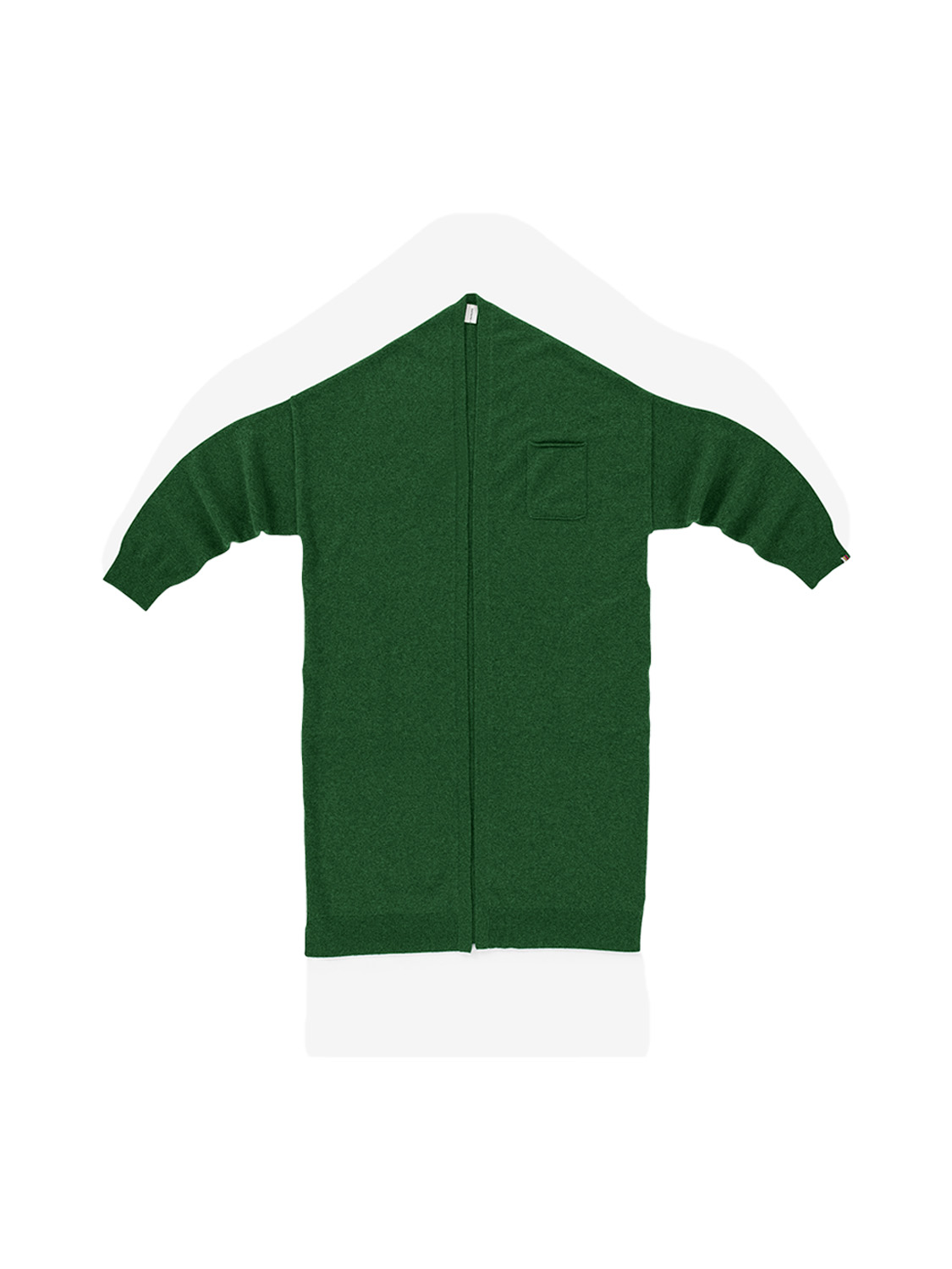 Extreme Cashmere N°61 Koto - Rebeca larga de cachemira  verde Talla única