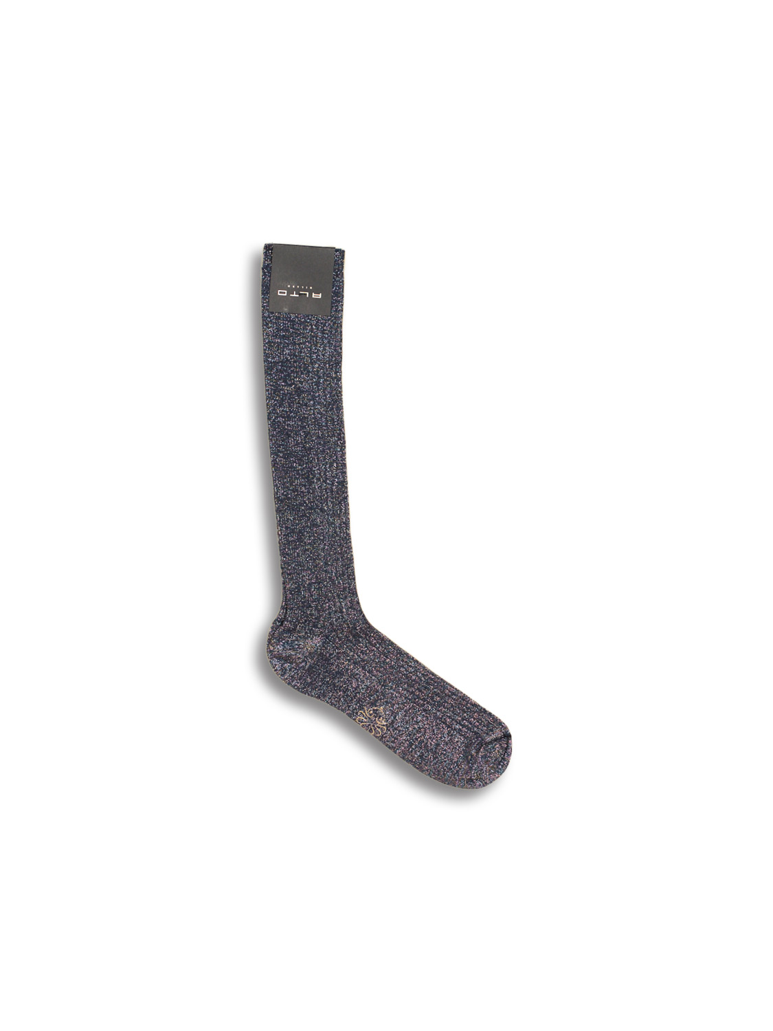 Zoe Lungo - Knee socks with glitter threads