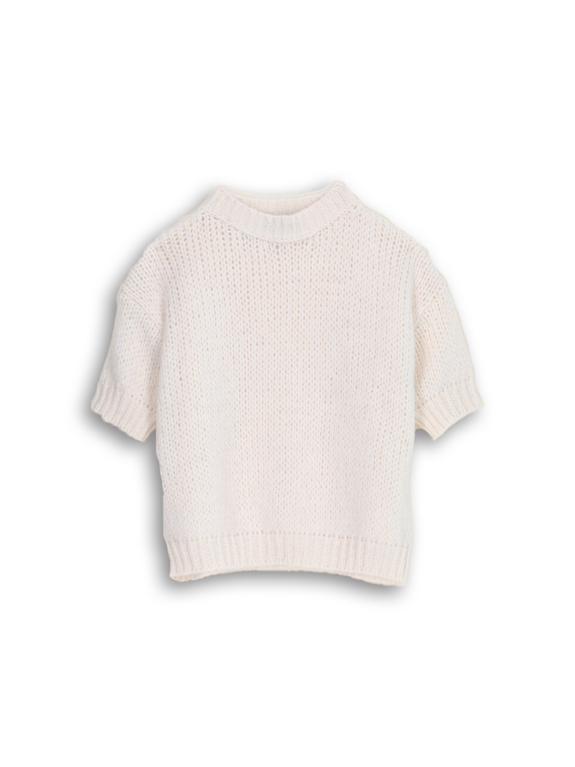 Manica - Alpaca half sleeve sweater