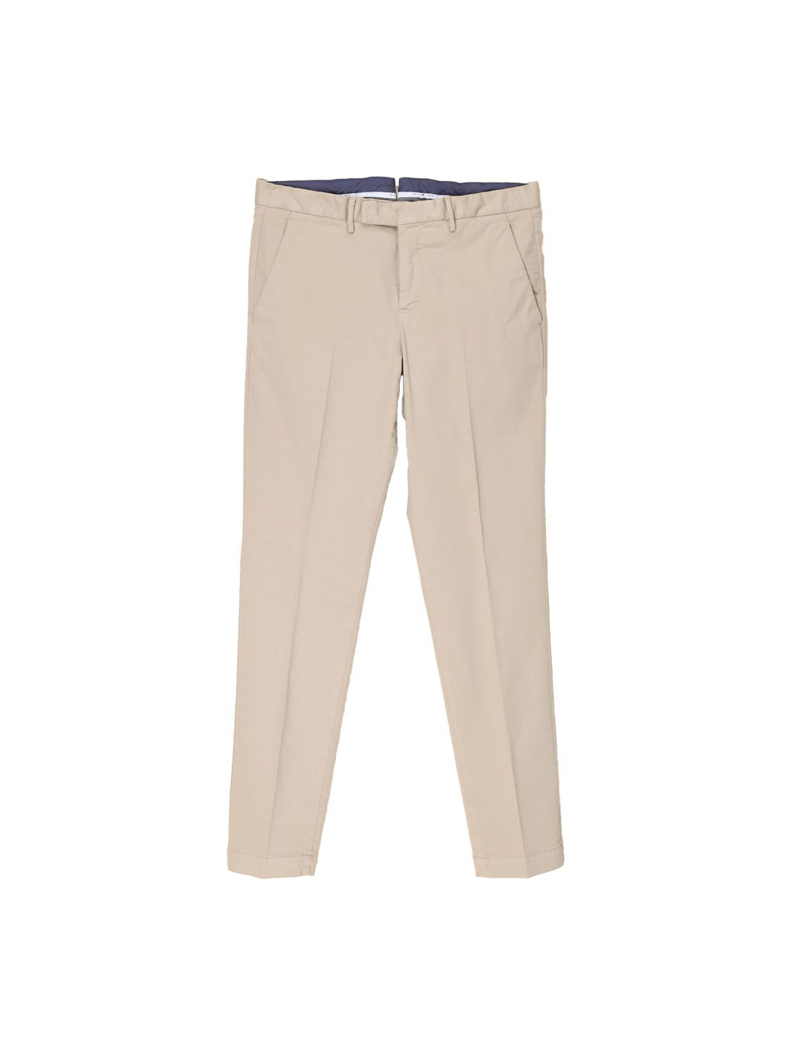 Stretchy cotton trousers in chino style 