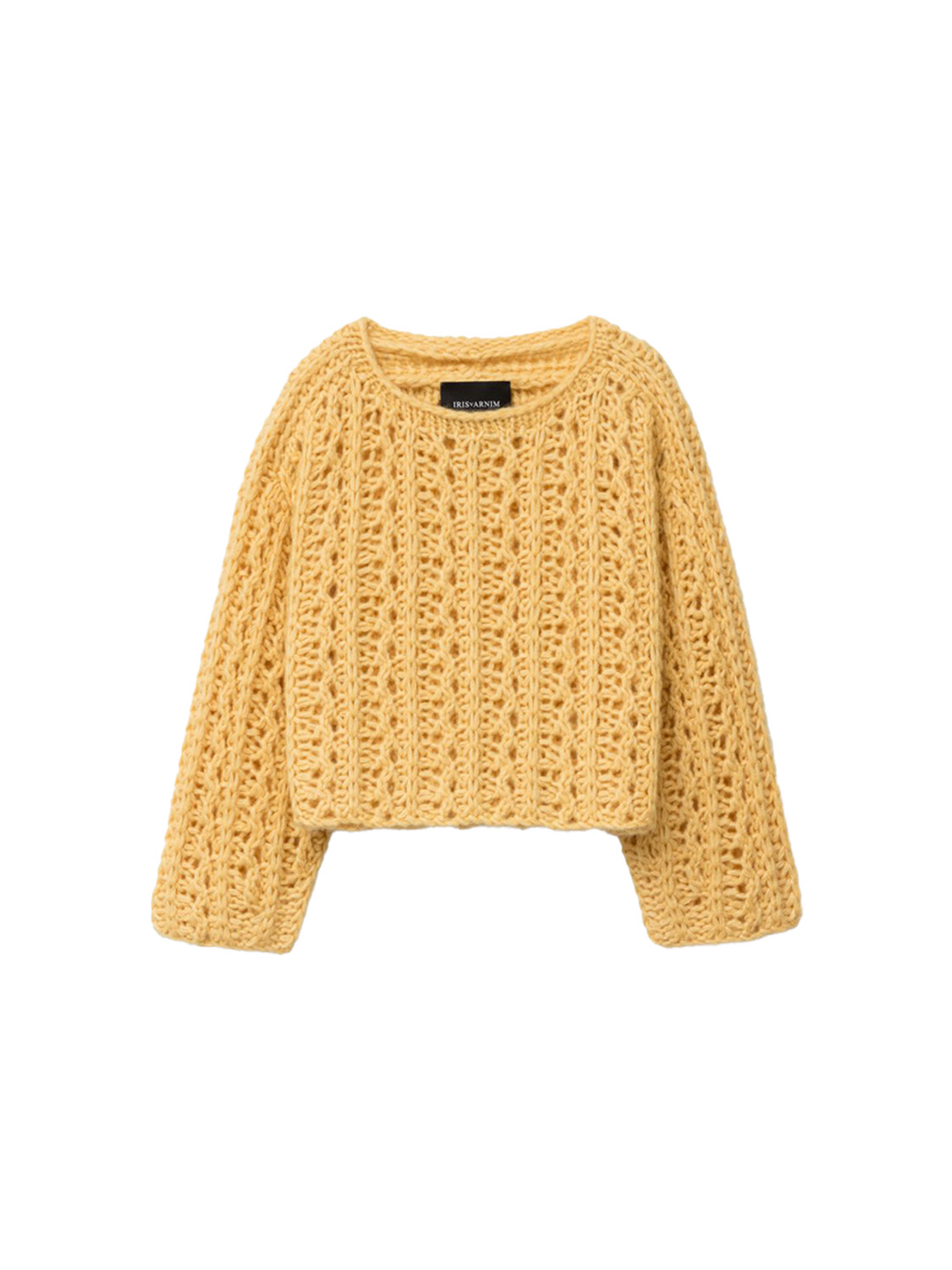 Iris von Arnim Vidalia - Grobstrick Cashmere Pullover gelb XS/S