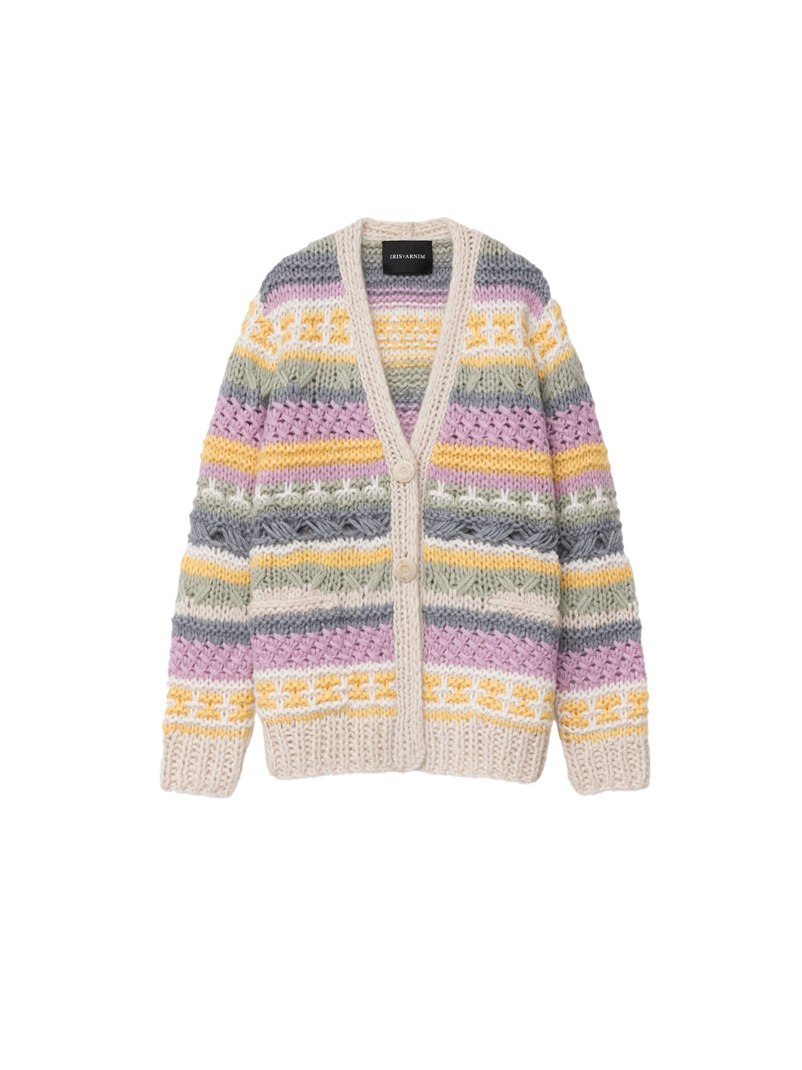 Iris von Arnim Veronette – cashmere silk cardigan multi XS/S Iris von Arnim Veronette – cashmere silk cardigan multi XS/S