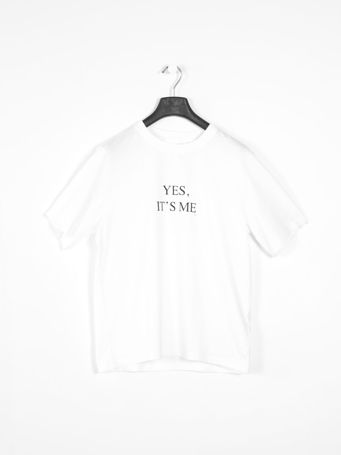 Slogan – Shirt with “Yes, It's Me” print 