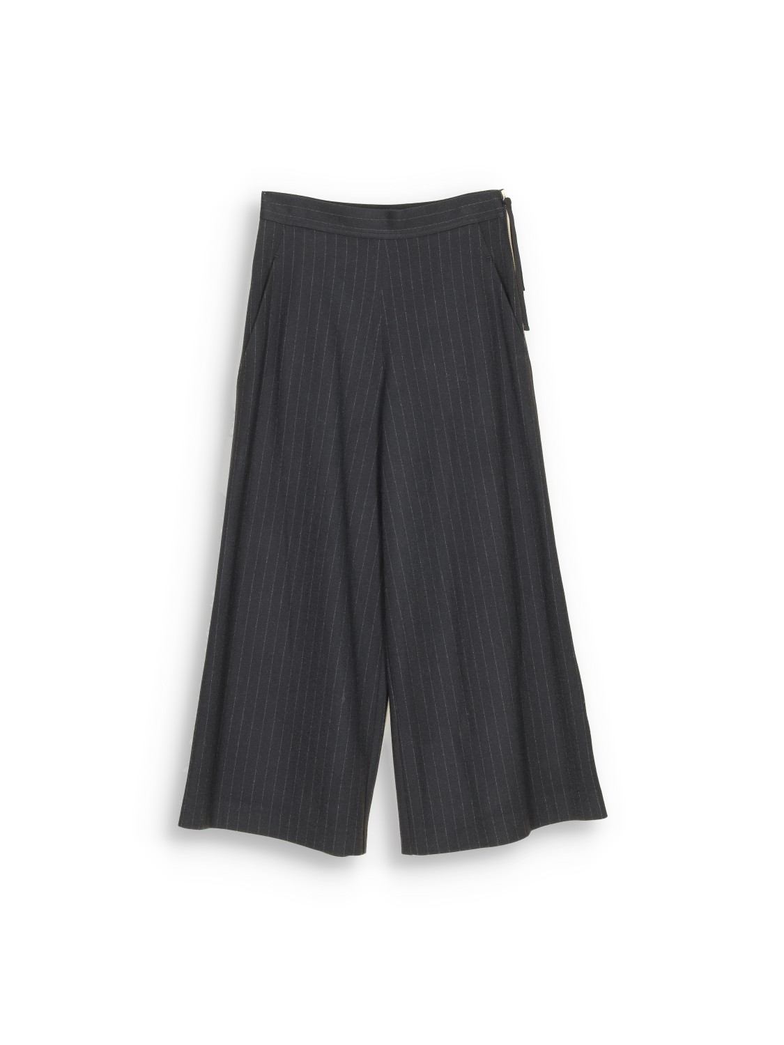 Odeeh Pantalon à rayures en coton schwarz 34