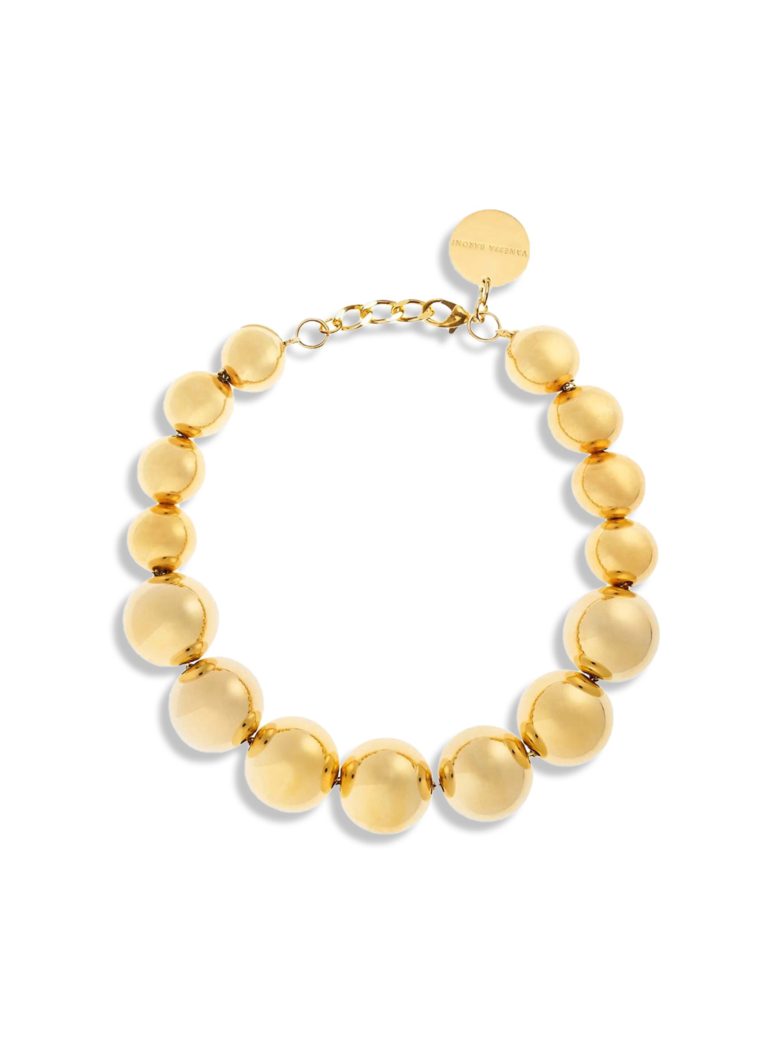 Vanessa Baroni Beads – Kette im Kugeldesign gold One Size