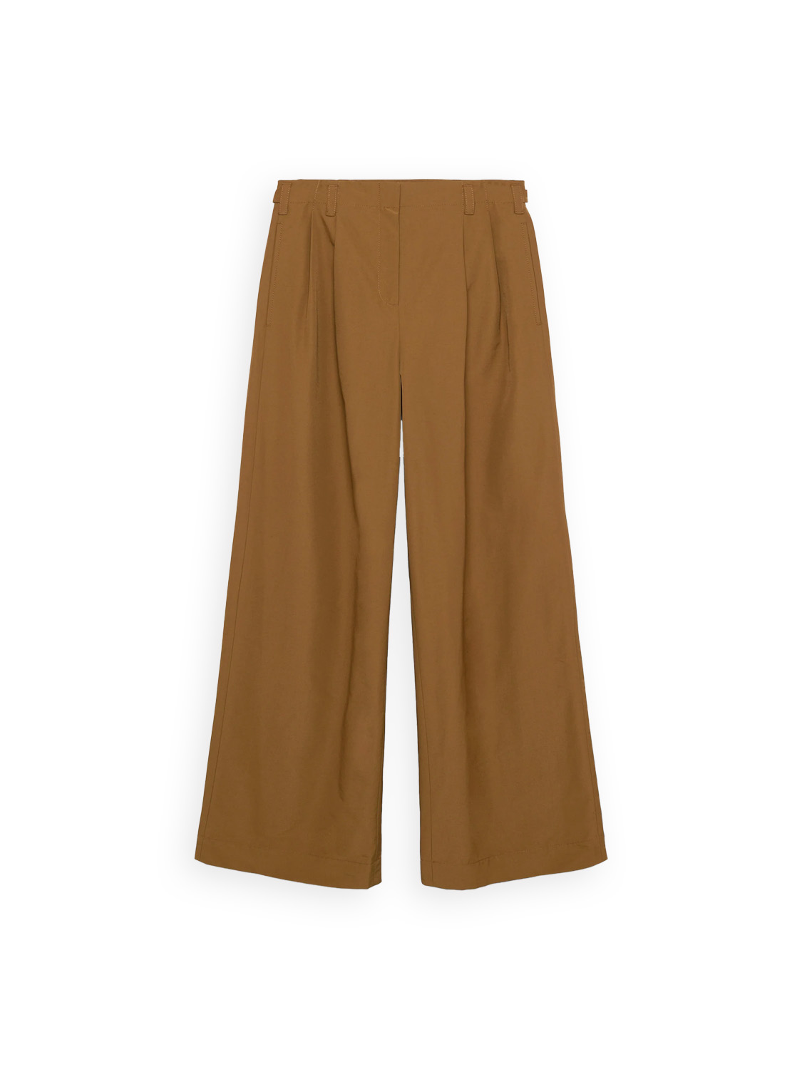Simkhai Leroy – trousers with wide-leg silhouette  beige 34