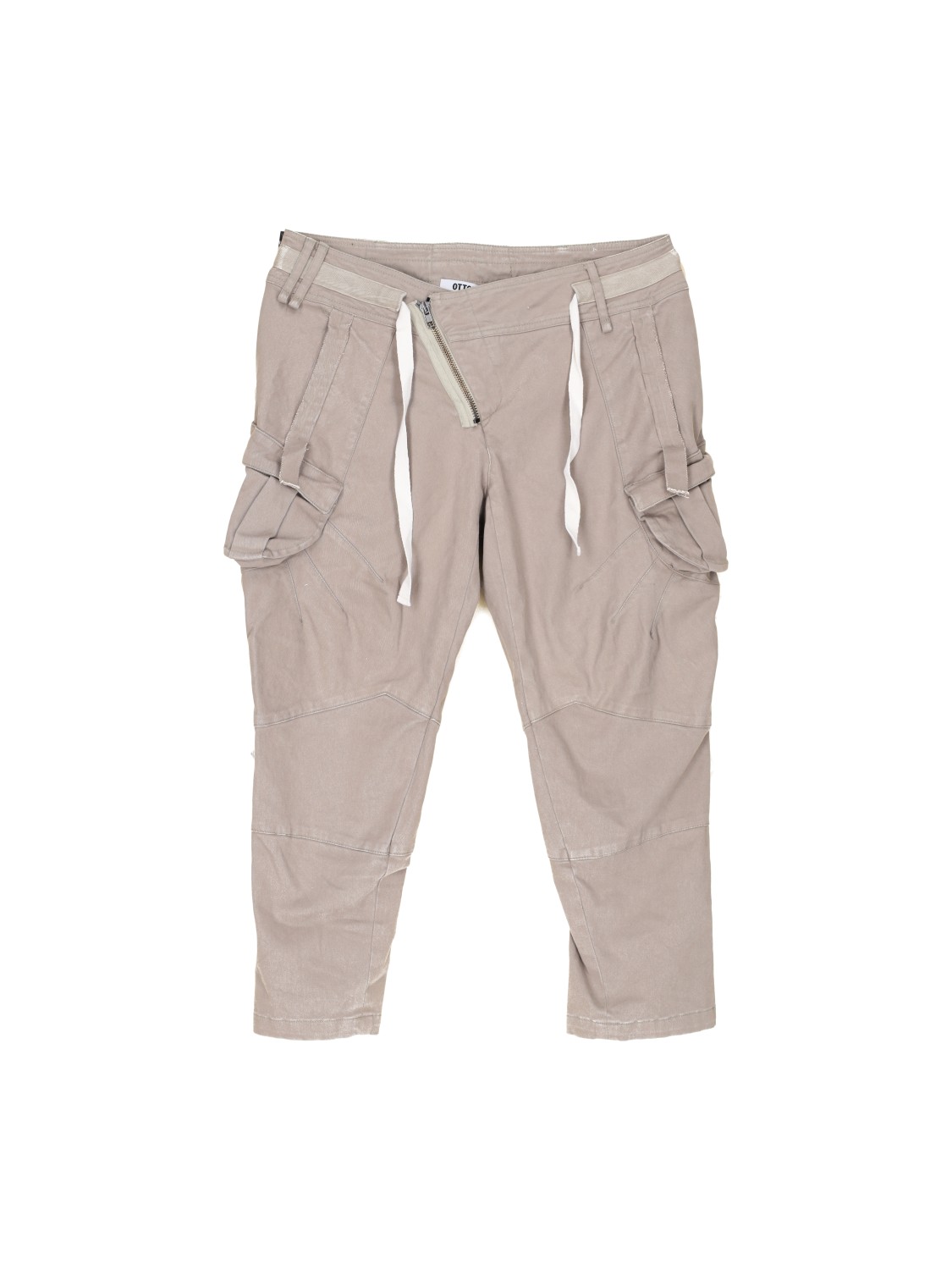 Ottolinger Cargo Capri Hose grün S
