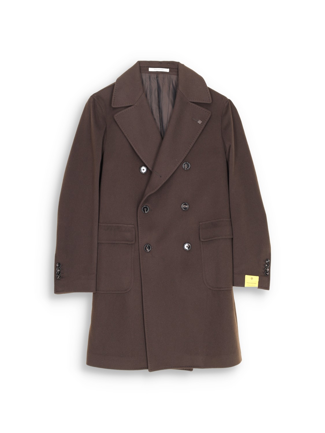 TAGLIATORE Classic coat made of virgin wool  brown 48