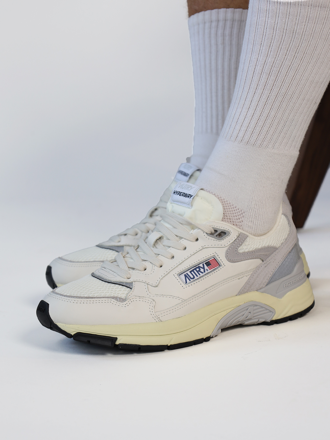 Autry Hyperway Low – Sneaker white 42