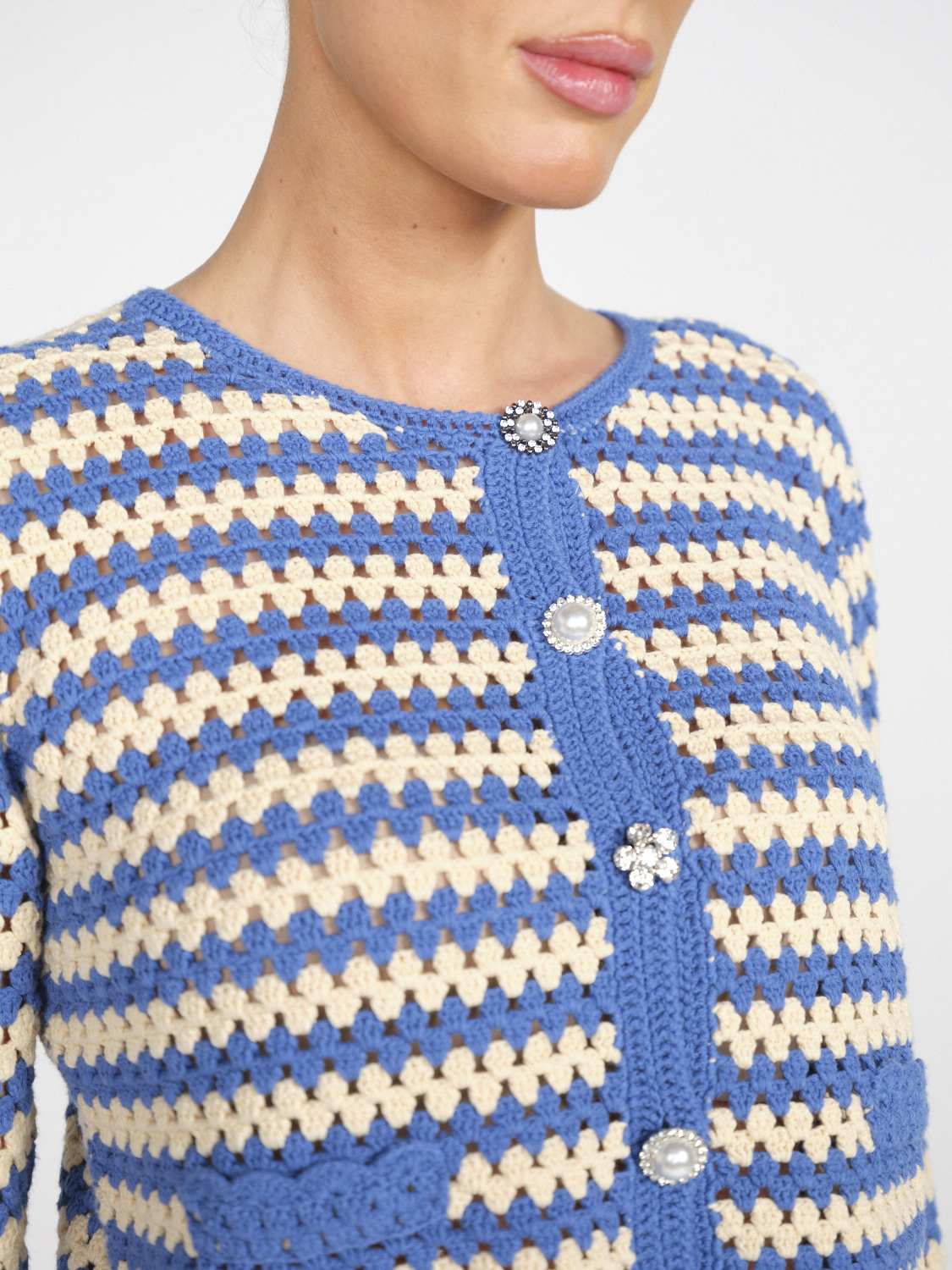 Short cotton cheap cardigan