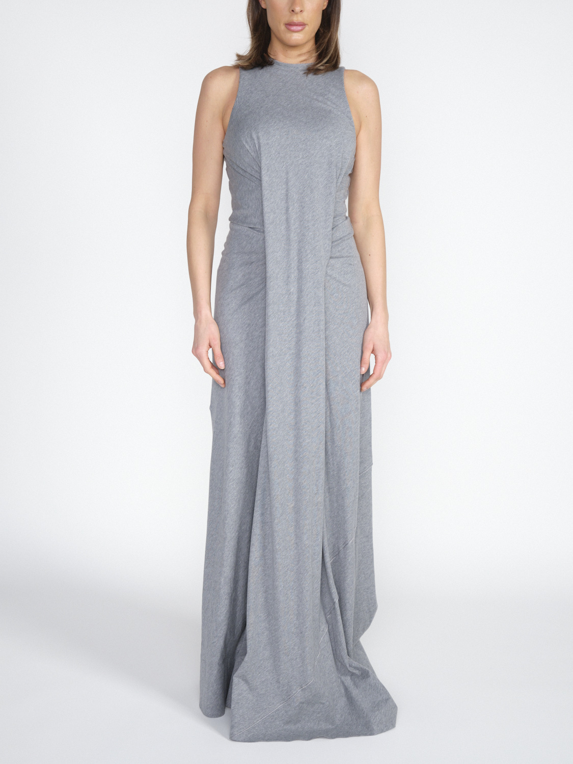 Maxi dress with ring arm 